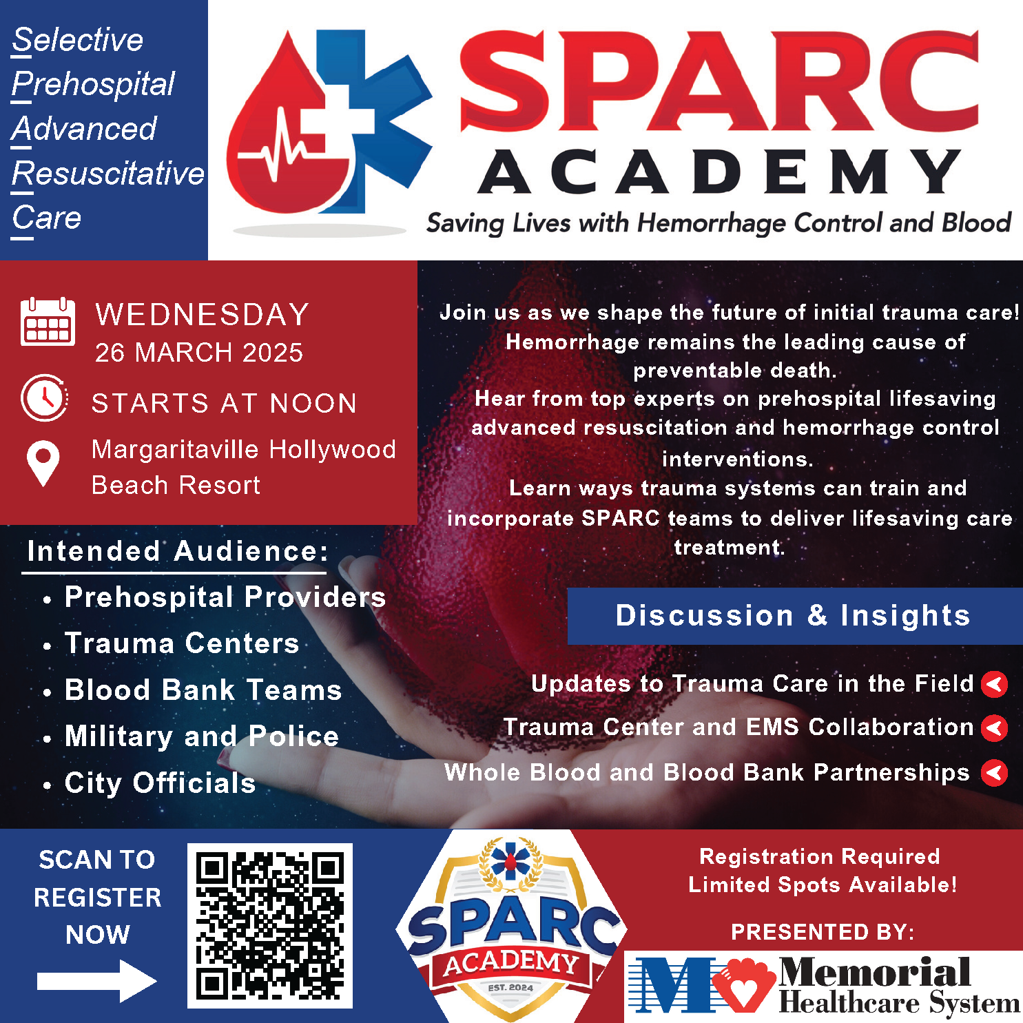 SPARC Pre-conference Workshop 3/26/2025 Banner